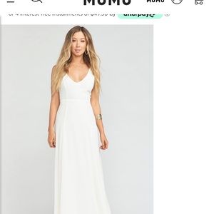 Wedding Dress with Jeweled Belt